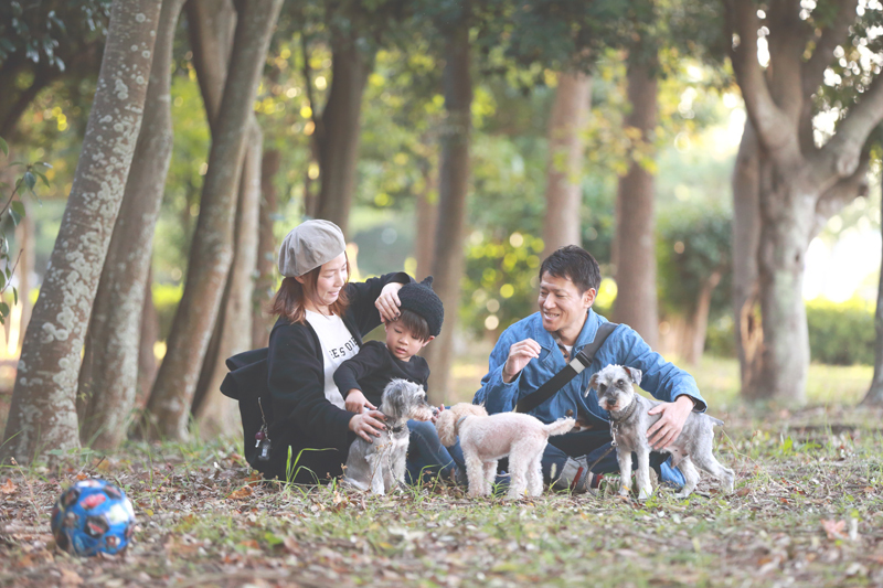 愛犬と一緒に写真を撮ろう！イメージ写真