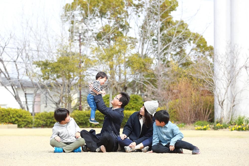 家族写真サンプル