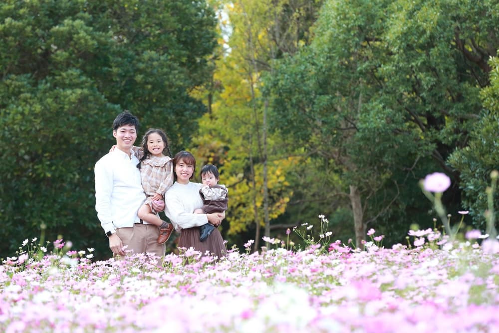 家族写真サンプル