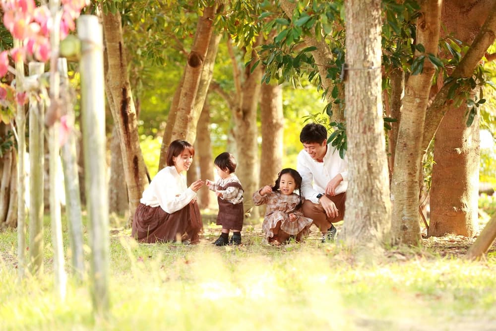 家族写真サンプル