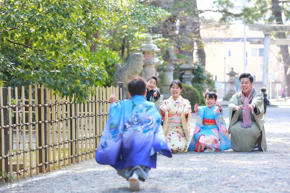 七五三撮影写真サンプル