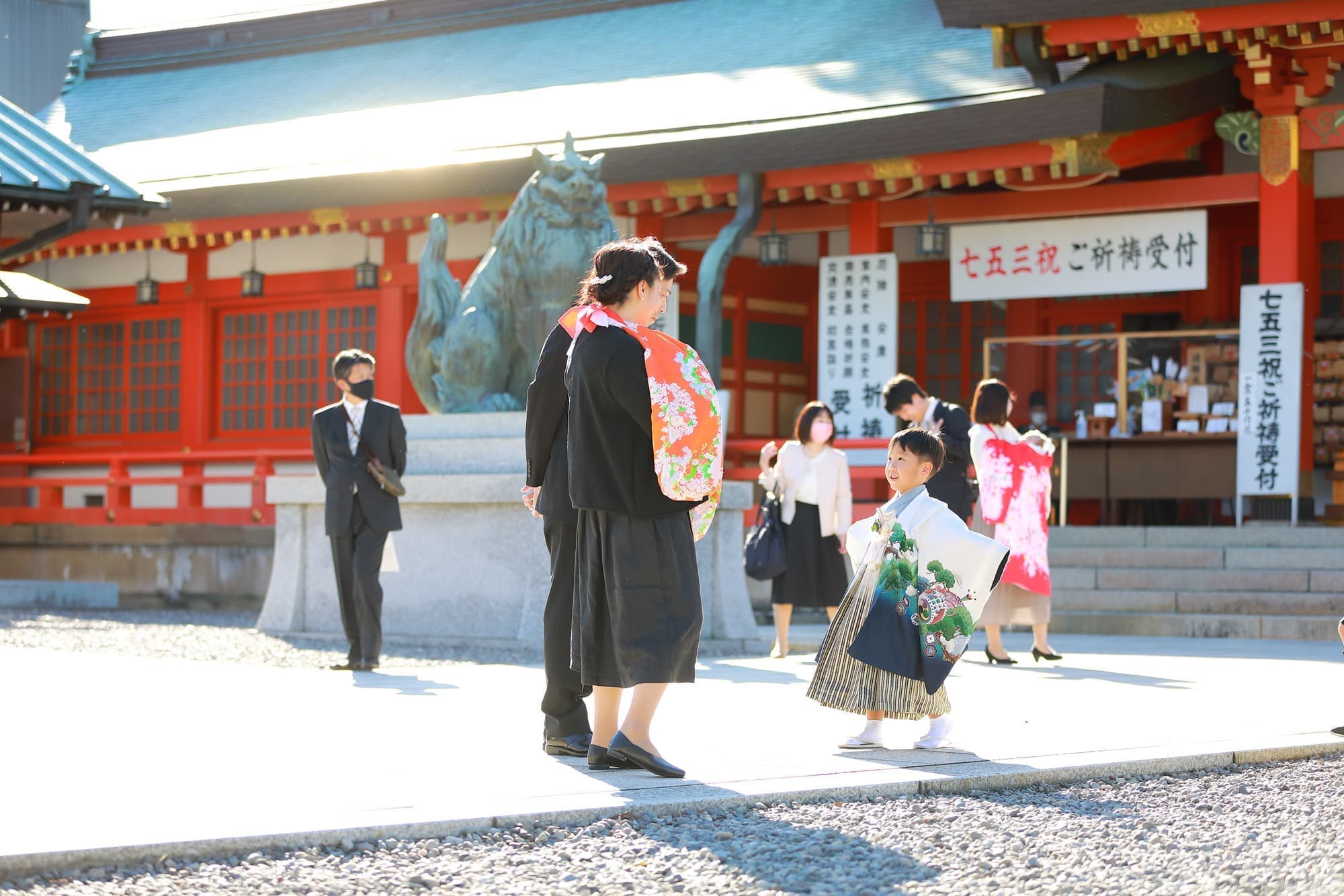 リバーサイドフォトの七五三写真サンプル画像