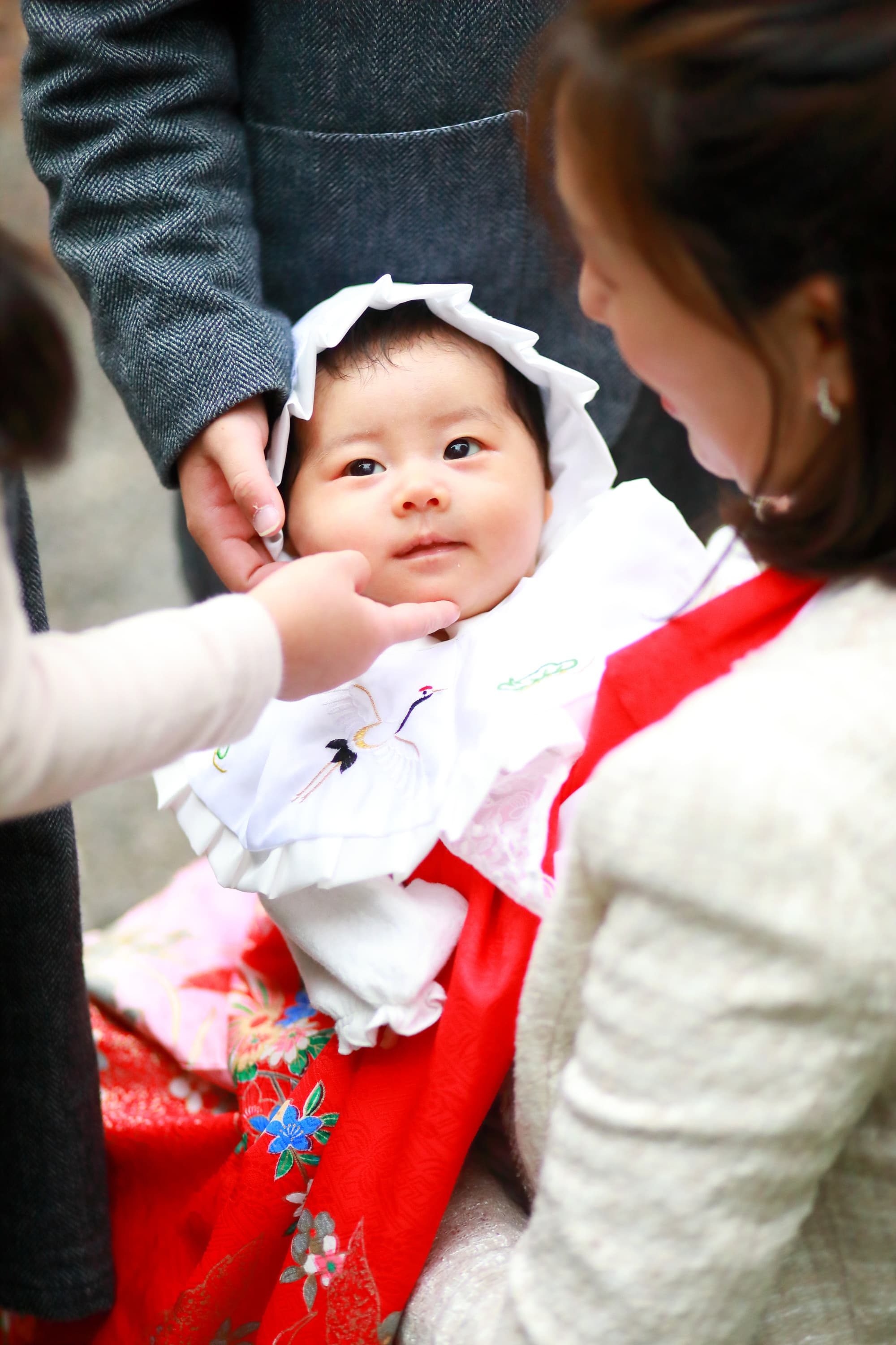 お宮参り写真撮影サンプル