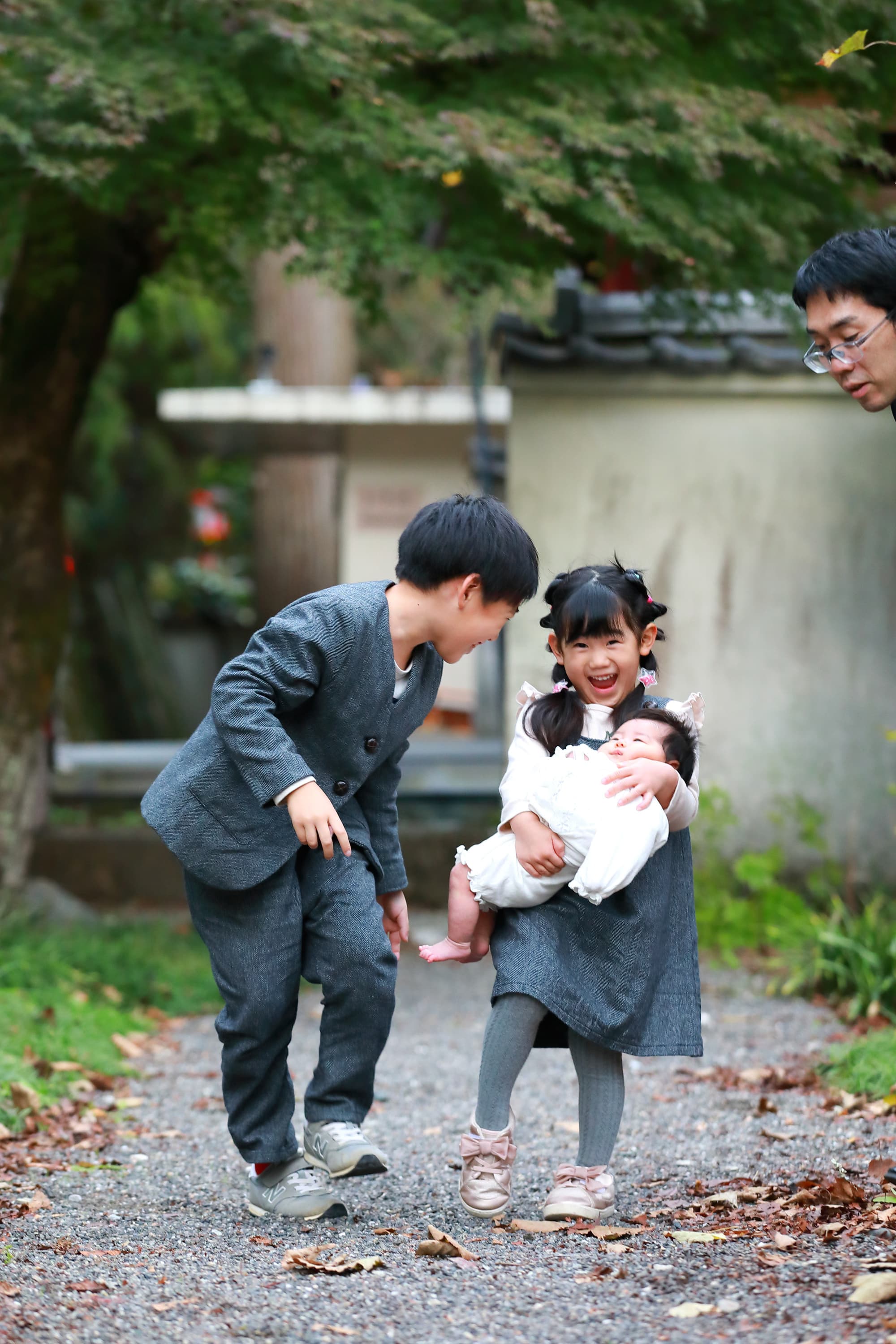 お宮参り写真撮影サンプル
